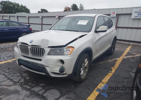 2013 BMW X3 xDrive35I из США, поврежденный, VIN 5UXWX7C58DL980036
